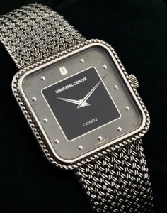 Vintage Universal Geneve Quartz Swiss Made Men Watch 30mm / 1.43 Cal. - Picture 1 of 16
