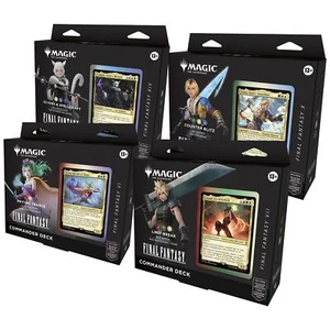 Magic: The Gathering Final Fantasy Commander Deck Bundle Includes All 4 Decks - Picture 1 of 2