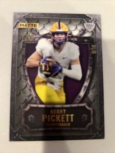 2022 Wild Card Matte SP Chase Kenny Pickett Rookie Weekend Warrior #d 9/10