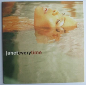JANET JACKSON - 1 TRACK PROMO SINGLE CD "EVERYTIME" - Picture 1 of 2