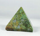 Agate de mousse naturelle brute quartz géode cristal pyramide guérison