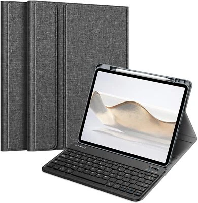 Bluetooth Keyboard Case for iPad Pro 13-inch (M4) 2024 Soft TPU Back Cover Stand - Image 1 of 4
