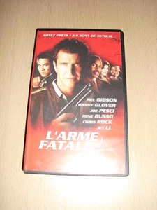 L'ARME FATALE 4 (Lethal Weapon) VHS Mel Gibson Danny Glover  Richard Donner - Picture 1 of 3