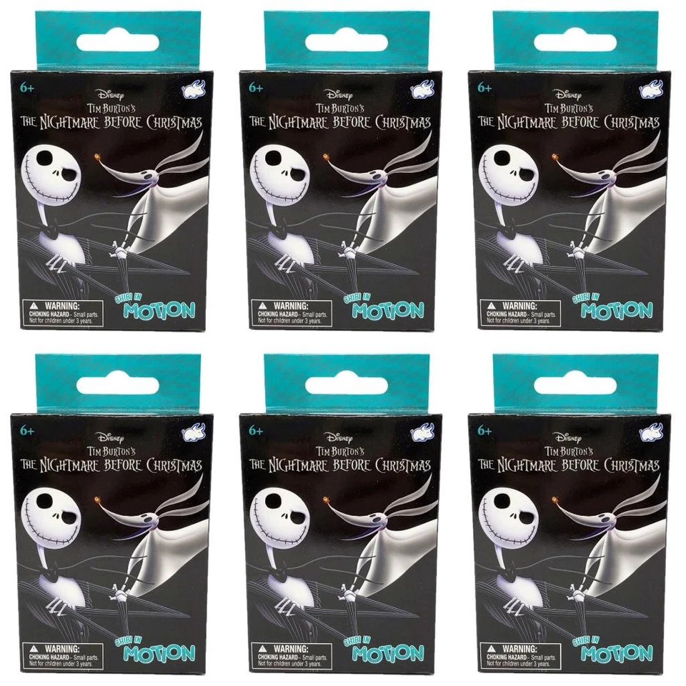Disney's Nightmare Before Christmas Chibi In Motion Lot of 6 Sealed Blind Boxes - Image 1 of 1