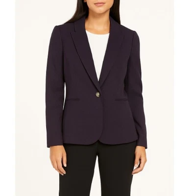Tahari Arthur S. Levine Blazer Womens 8 Petite Split Bell Sleeve Jacket New - Image 1 of 4