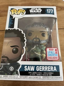 Funko Pop! Vinile: Star Wars - Saw Gerrera - Esclusiva Convenzione Autunno 2017 - Foto 1 di 7