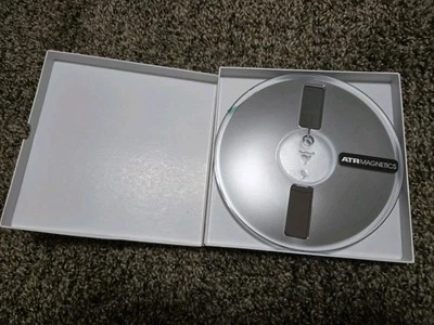 ATR Magnetics Master Tape 1/4" x 1250' 7" Slotted Plastic Reel Set Up Box - Image 1 of 3