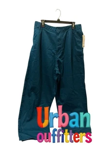 Urban Outfitters Super Baggy Beach Blue Hose Herren Large Kordelzug Hose Cotto - Bild 1 von 14