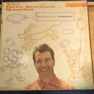 The Dave Brubeck Quartet, Dave Digs Disney, (LP, Album, Mono) - Picture 1 of 4