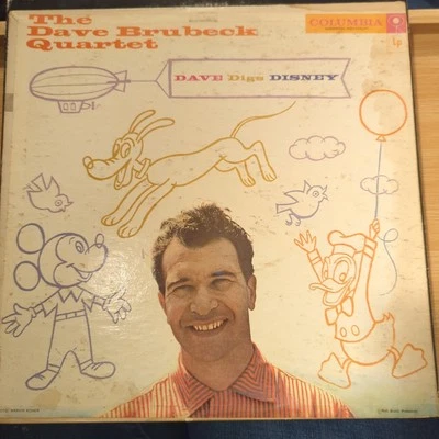 The Dave Brubeck Quartet, Dave Digs Disney, (LP, Album, Mono) - Image 1 of 4