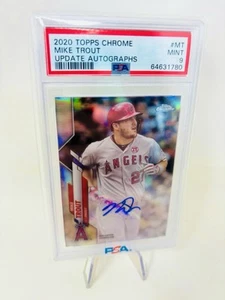 2020 Topps Chrome Mike Trout USA-MT Autograph!!!!!!! - Bild 1 von 2