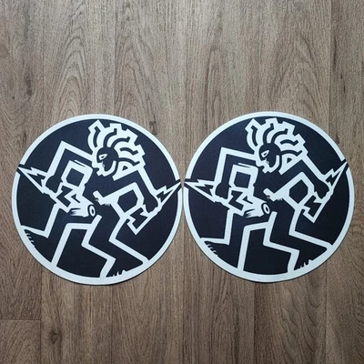 Pair of Fantazia rave logo 12" DJ Slipmats Old Skool Hardcore jungle Techno 90s - Image 1 of 4