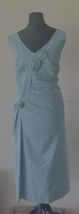BETTY BARCLAY Collection Size 16 Pale Turquoise Special Occasion Lined Dress - Picture 1 of 5