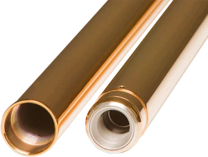 Custom Cycle T 2000TN Gold Fork Tubes 41mm - Picture 1 of 1