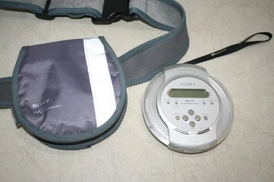 Sony D-CJ01 silber tragbarer CD Walkman Musik Player Mp3 - getestet/funktioniert - Bild 1 von 4