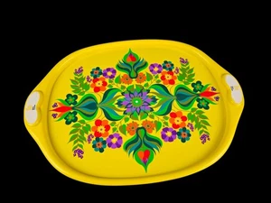 Op Art Beka Küchen Tablett / Serviertablett - 30x41 cm - Kunststoff Pril Blumen - Bild 1 von 3