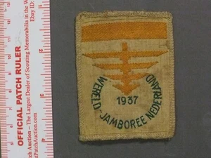 Patch Boy Scout 1937 World Jamboree ORG/ORG 9196OO - Foto 1 di 1