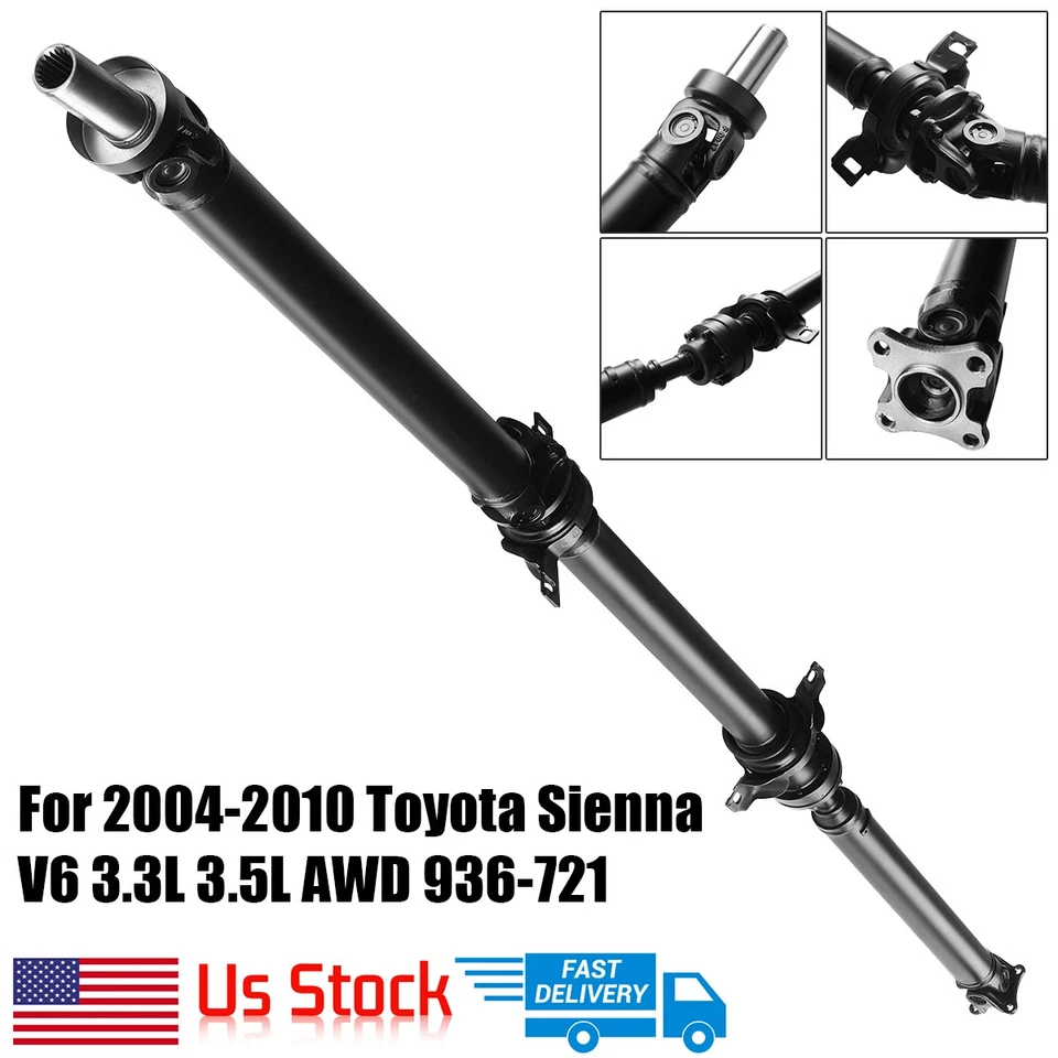 Rear Driveshaft For Toyota Sienna 2004-2010 V6 936-721 AWD 65-5007 - Изображение 1 из 4