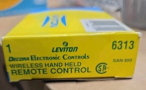 Leviton 6313 Wireless Hand Held Remot Control NEW - Picture 1 of 2