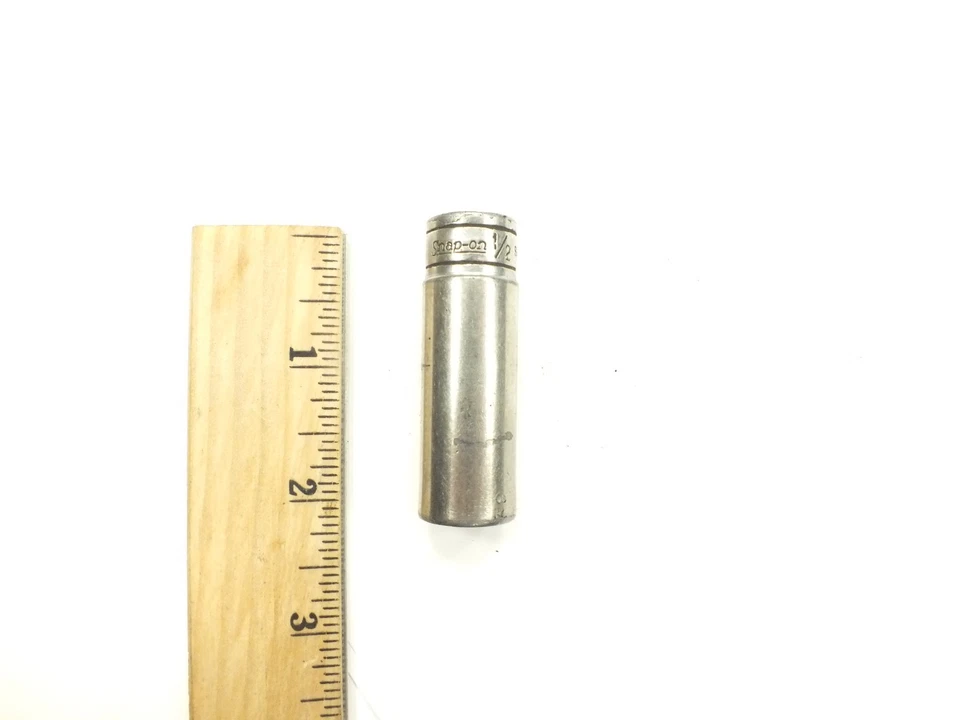 SNAP-ON TOOLS 3/8" DRIVE 1/2" DEEP 6 POINT SOCKET - MADE IN USA - SAE - SFS161 - Image 1 of 4
