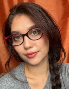 FACE A FACE TYPPO 2 203 51mm Violet Cat Eye Women's Eyeglasses Frame 51-17-143 - Picture 1 of 14