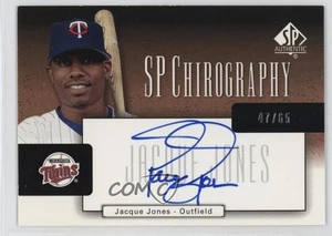 SP Auténtico SP 2004 Quirografía Bronce/65 Jacque Jones #CA-JJ Automático - Imagen 1 de 3