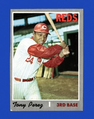 1970 Topps Set-Break #380 Tony Perez EX-EXCELENTE ESTADO *GMCARDS* - Imagem 1 de 2