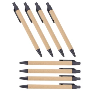 8 Pcs Telescopic Ballpoint Pen Writing Supply Office Comfortable Pens - Picture 1 of 17