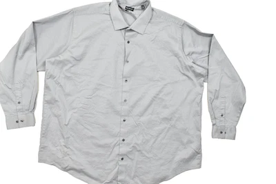 Van Heusen Big & Tall Size 19 36/37 Gray Stain Shield Long Sleeve Dress Shirt - Image 1 of 4