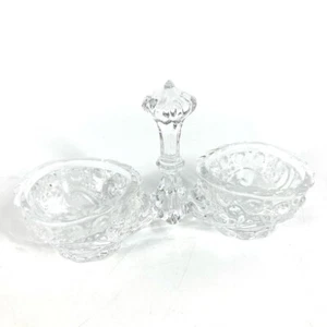 Baccarat Rosas Double Salt Cellar Salt & Pepper Seasoning container - Picture 1 of 8