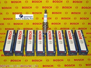 Mercedes-Benz 8 pcs. Spark Plug Set - BOSCH - 0242236544, FR7KPP33U+, 6705, +38 - Picture 1 of 4