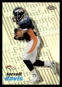 1999 Topps #M5 Terrell Davis Mystery Chrome Refractors - Picture 1 of 2