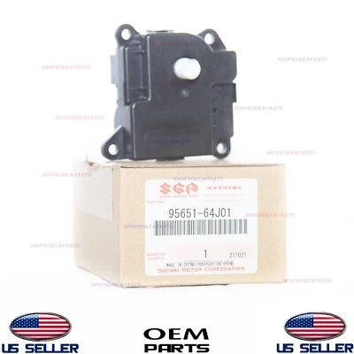 Genuine Air Shutter Actuator Motor OEM Suzuki Grand Vitara 2006-2013 95651-64J01 - Image 1 of 4