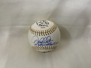 Derek Jeter Autographed Signed  Baseball Yankees 2004 Gold Glove Award