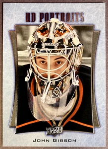 2016-17 Upper Deck Portraits #P-47 John Gibson Anaheim Ducks - Picture 1 of 1