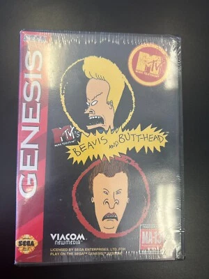 Beavis And Butthead Sega Genesis Sealed New In Box (NIB) - Image 1 of 4