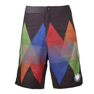 Mens Board Shorts 22" Quick Dry Swim Trunks No Liner Zipper Pockets Beachwear - Picture 1 of 14