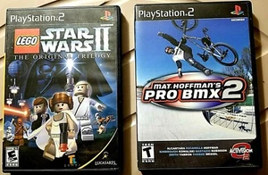 LEGO Star Wars II: Sony PlayStation 2 (2006) & Mat Hoffman's PRO BMX (2002) - Picture 1 of 3