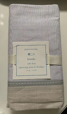 Pottery Barn Brooks Crib Skirt  • 50$