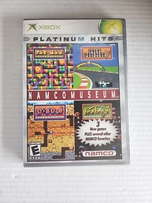 OG Xbox Namco Museum Platinum Hits (Microsoft Xbox, 2005) PAC-MAN, DIG DUG. - Image 1 of 4