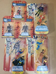 DC UNIVERSE - JUSTICE LEAGUE UNLIMITED - 12 FIGURES - CLOCK KING, MIRROR MASTER - Picture 1 of 13