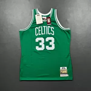 100% Authentic Larry Bird Mitchell & Ness 85 86 Celtics Jersey Size 48 XL Mens - Picture 1 of 6