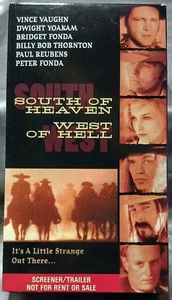 SOUTH OF HEAVEN- WEST OF HELL- "Screener" Pre-Owned VHS Tape 2000 - Picture 1 of 5