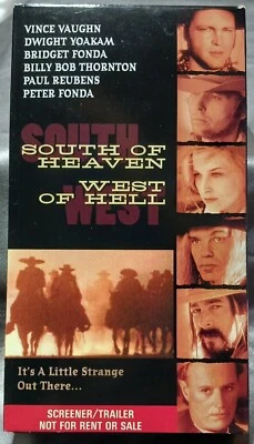 SOUTH OF HEAVEN- WEST OF HELL- "Screener" Pre-Owned VHS Tape 2000 - Image 1 of 4