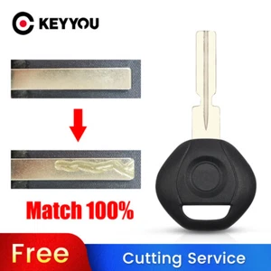 BLADE CUT by PHOTO Car Key Case For BMW 3 5 7 Z3 Series E36 E34 E38 E39 HU58 92 - Imagen 1 de 9