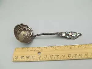 P&P Sterlingsilber Löffelpfanne antik - Bild 1 von 5