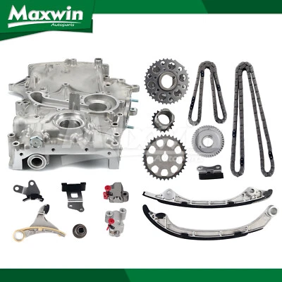 Timing Chain Kit Oil Pump Fit 2005-2014 Toyota Tacoma & 2010 Toyota 4Runner 2.7L - Изображение 1 из 4