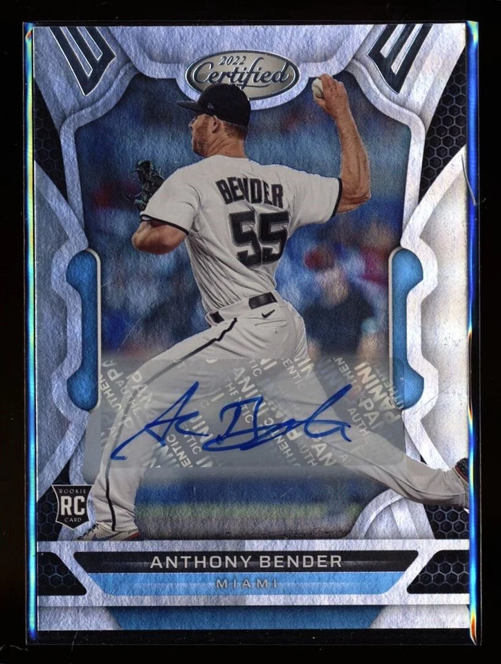 2022 CHRONICLES CERTIFIED ROOKIE AUTO ANTHONY BENDER MARLINS - Image 1 of 1