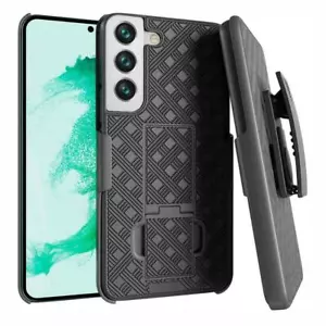 FUNDA GIRATORIA PARA SAMSUNG GALAXY S22 PLUS CINTURÓN CLIP FUNDA SOPORTE ARMADURA - Imagen 1 de 6