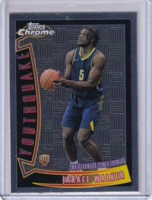 Jarace Walker 2023-24 Topps Chrome Youthquake Pacers $1.50 SHIPPING - Image 1 of 2